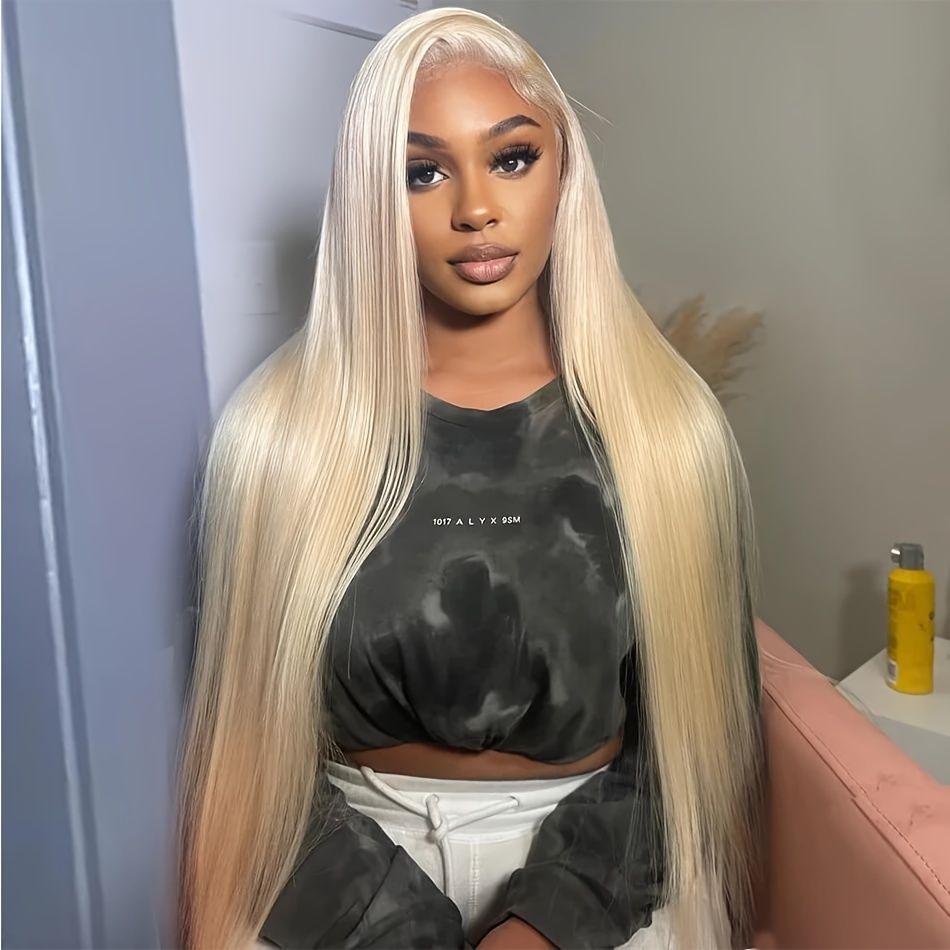 Ashimary Transparent 13x6 Full Lace Front Wig Straight Brazilian Human Hair